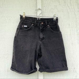 LEE Vintage 90’s Black Hi Rise Mom Jeans USA EUC